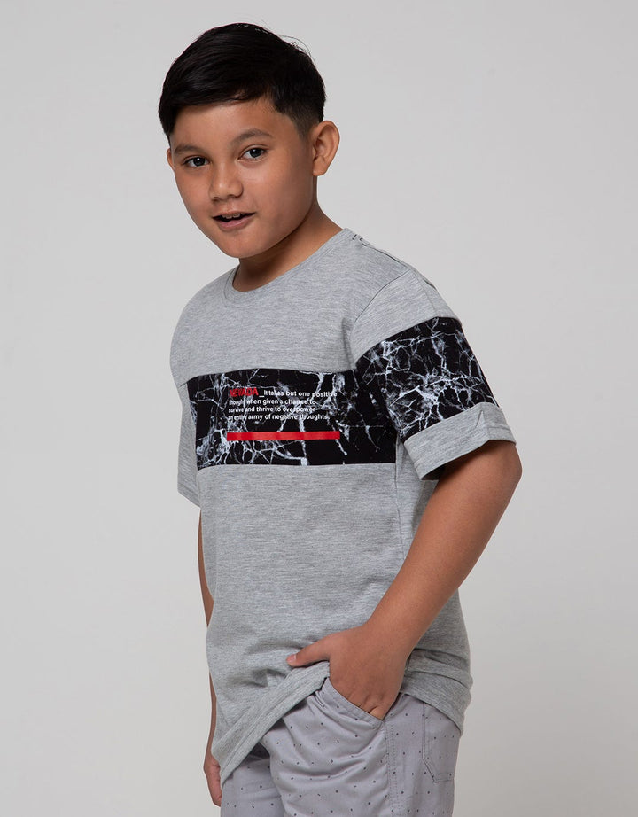 Nevada Abstract Cut Kaos Anak Laki-laki