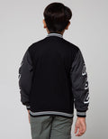 Nevada Jaket Bomber Raglan Patch Anak Laki-laki
