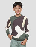 Nevada Non Hoodie Brown Marble Boys Sweater
