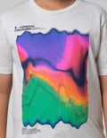 Nevada Short Sleeve T-Shirt Print Blurry Aurora