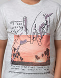 Nevada Short Sleeve T-Shirt Print Cool Big Hand