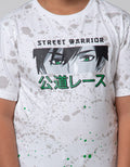 Nevada Short Sleeve T-Shirt Street Warrior Anime