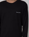 Nevada Long Sleeve T-Shirt Textured Stripe Solid