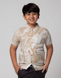Nevada Rayon Abstract Kemeja Anak Laki-laki