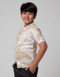 Nevada Rayon Abstract Kemeja Anak Laki-laki