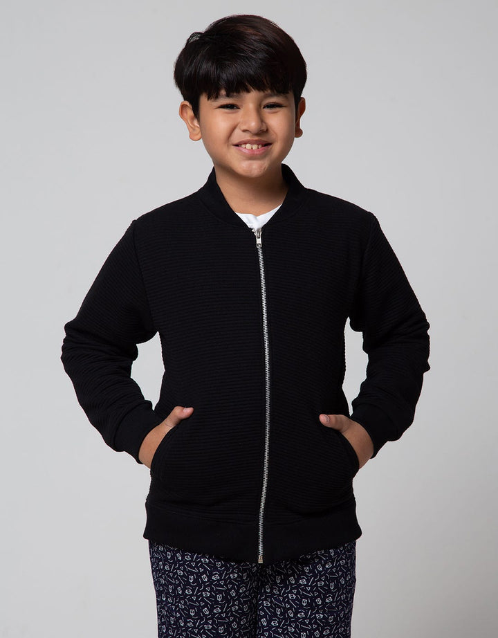 Nevada Jacket Knit Bomber Textured