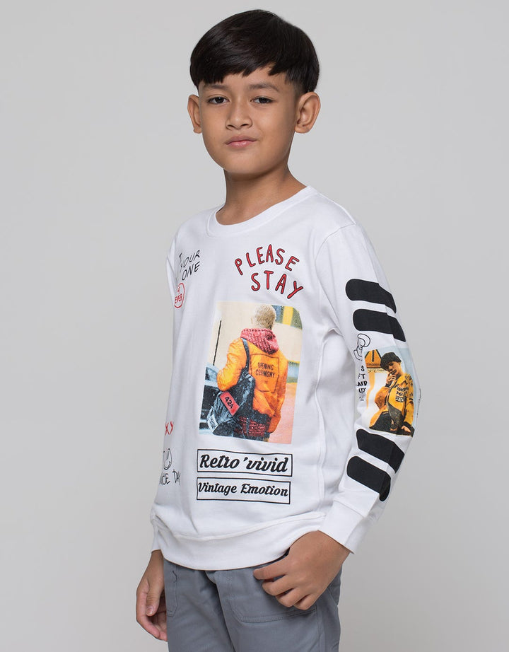 Nevada Boy Please Sweater Anak Laki-Laki