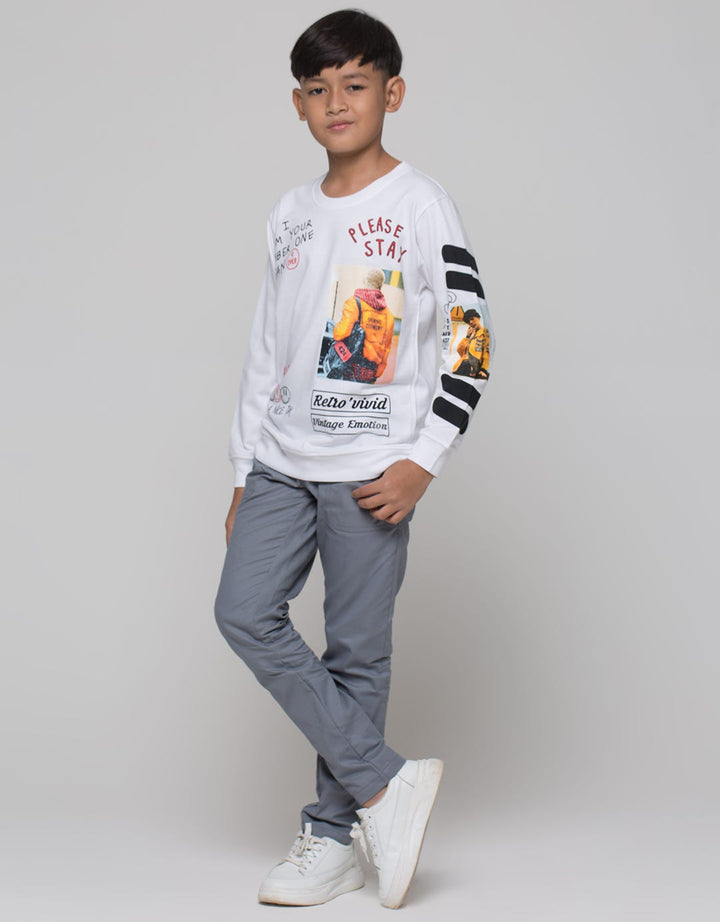 Nevada Boy Please Sweater Anak Laki-Laki