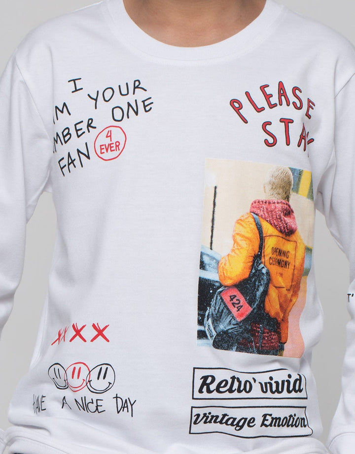 Nevada Boy Please Sweater Anak Laki-Laki