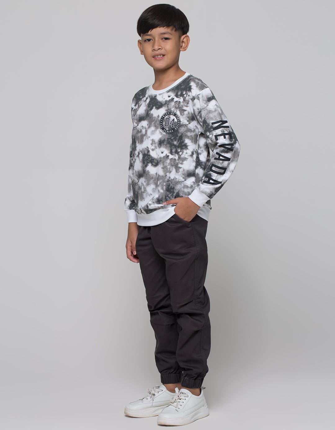 Nevada Sweater Non Hoodie Abstract Anak Laki-Laki
