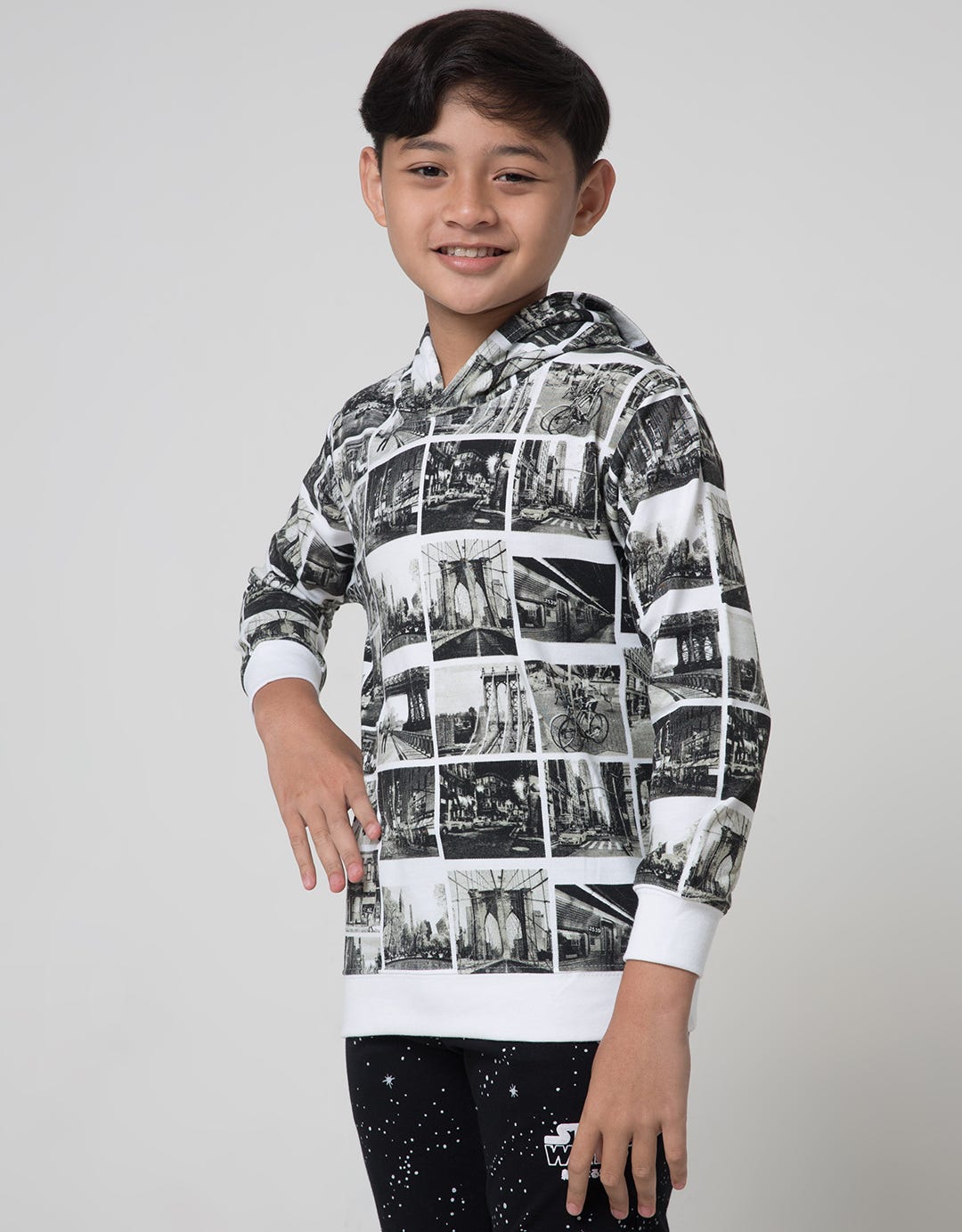 Nevada Hoodie Photo Sweater Anak Laki-laki
