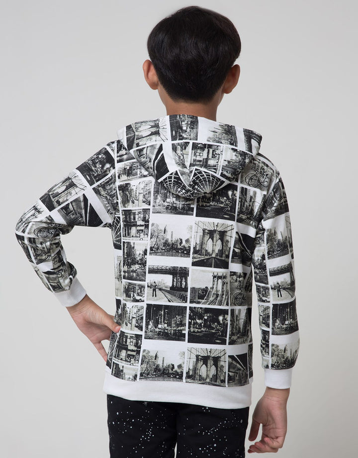 Nevada Hoodie Photo Sweater Anak Laki-laki