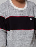 Nevada Sweater Non Hoodie Textured Melange Oversized Rubber