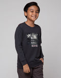 Nevada Foto Print Sweater Anak Laki-Laki