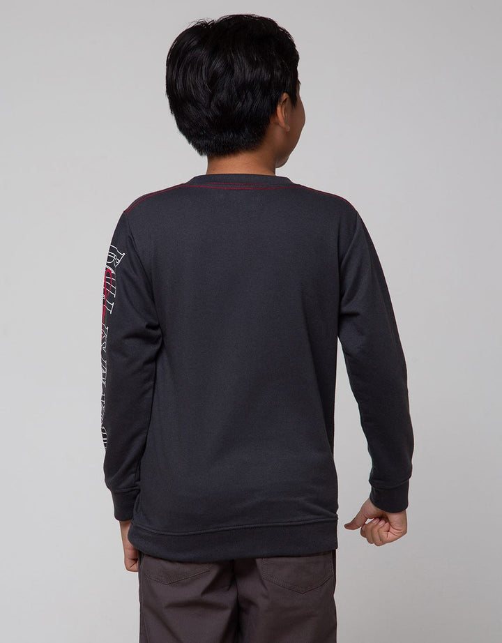 Nevada Foto Print Sweater Anak Laki-Laki