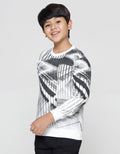 Nevada Print Abstract Sweater Anak Laki-laki