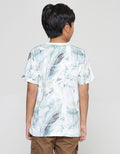 Nevada Fullprint Abstract Kaos Anak Laki-laki
