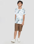 Nevada Fullprint Abstract Kaos Anak Laki-laki