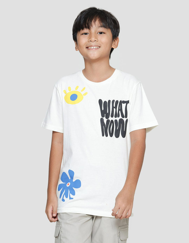 Nevada Eyes Flower Kaos Anak Laki-laki
