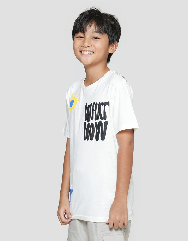 Nevada Eyes Flower Kaos Anak Laki-laki