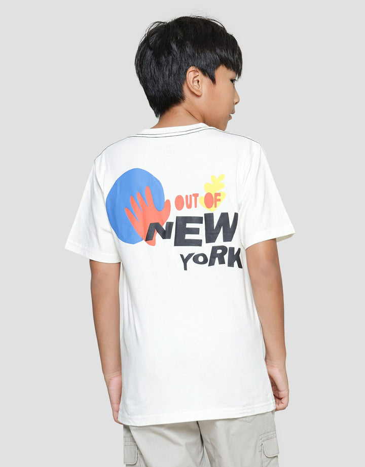 Nevada Eyes Flower Kaos Anak Laki-laki