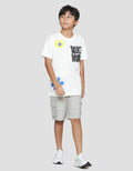 Nevada Eyes Flower Kaos Anak Laki-laki