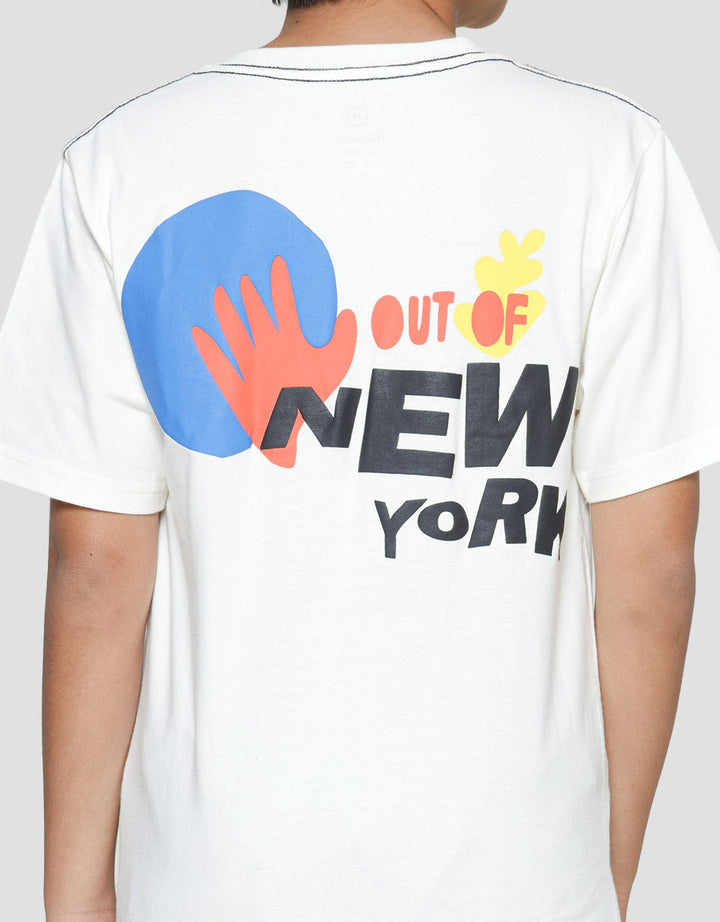Nevada Eyes Flower Kaos Anak Laki-laki