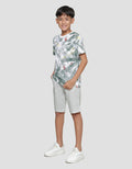 Nevada Fullprint Abstract Kaos Lengan Pendek Anak Laki-Laki