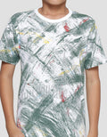 Nevada Fullprint Abstract Kaos Lengan Pendek Anak Laki-Laki