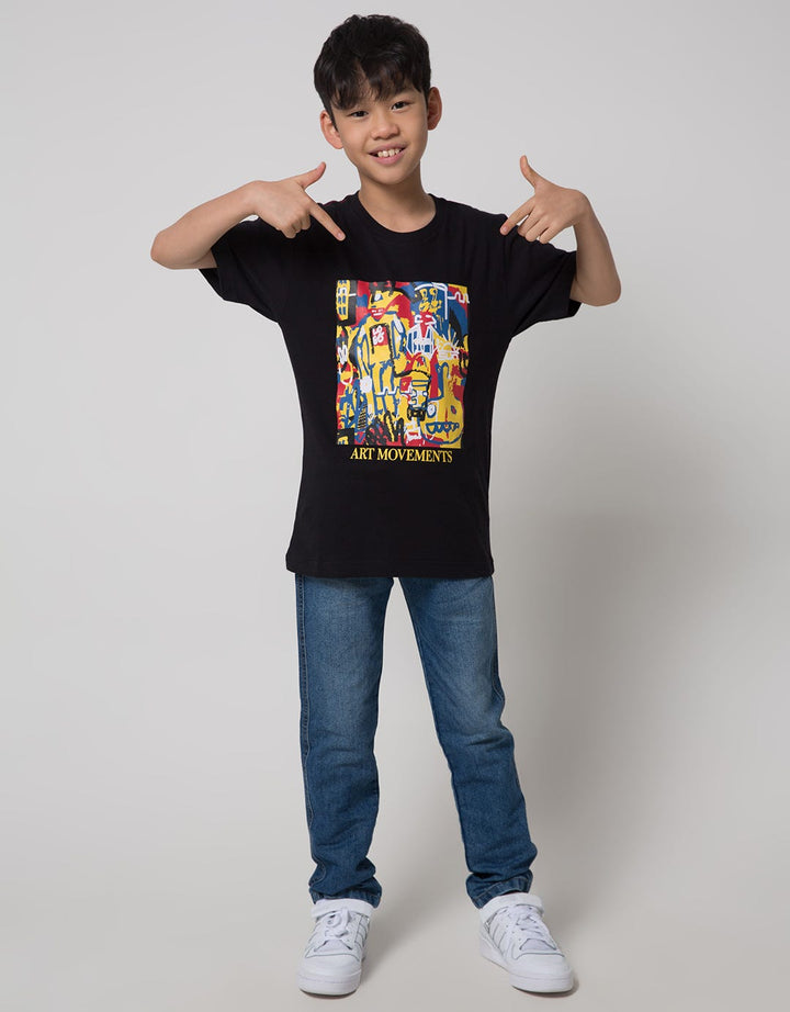 Nevada Short Sleeve T-Shirt Print Hand Graffiti