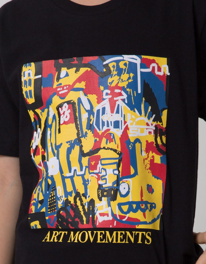 Nevada Short Sleeve T-Shirt Print Hand Graffiti