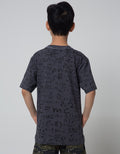 Nevada Short Sleeve T-Shirt Print Fullprint Hand Graffiti