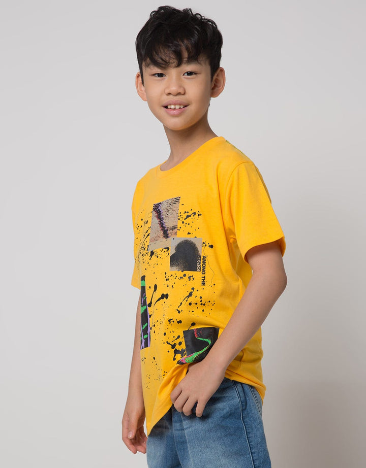Nevada Short Sleeve T-Shirt Print Splash Abstract