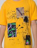 Nevada Short Sleeve T-Shirt Print Splash Abstract