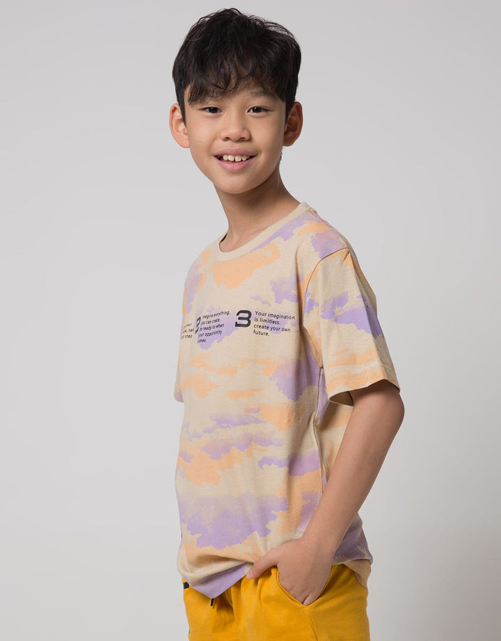 Nevada Short Sleeve T-Shirt Print Abstract