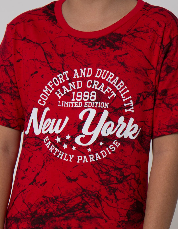 Nevada Short Sleeve T-Shirt Fullprint Splash