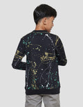 Nevada Colorful Splash Boys Non Hoodie Sweater