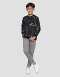Nevada Colorful Splash Boys Non Hoodie Sweater
