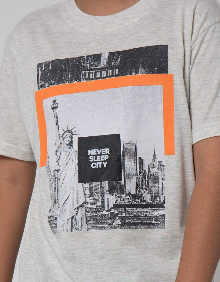 Nevada New York Print Boys T-Shirt