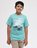 Nevada Short Sleeve T-Shirt Print Abstract Square