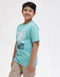 Nevada Short Sleeve T-Shirt Print Abstract Square