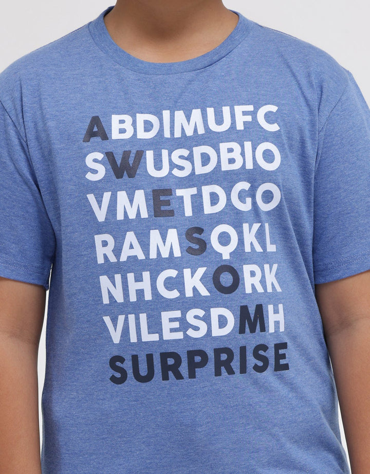 Nevada Alfabet Kaos Anak Laki-laki