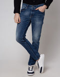 Watchout Jeans Slim Fit Solid Jeans Pria