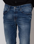 Watchout Jeans Slim Fit Solid Jeans Pria