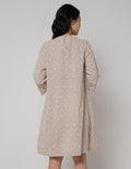 Triset Ladies Layer Look Motif Flower Dress