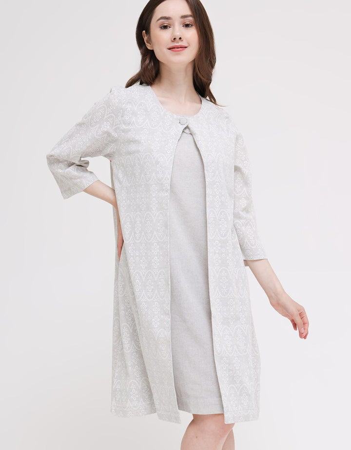 Triset Ladies Layer Motif Dress