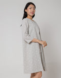 Triset Ladies Layer Look Motif Flower Dress