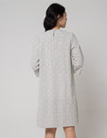 Triset Ladies Layer Look Motif Flower Dress
