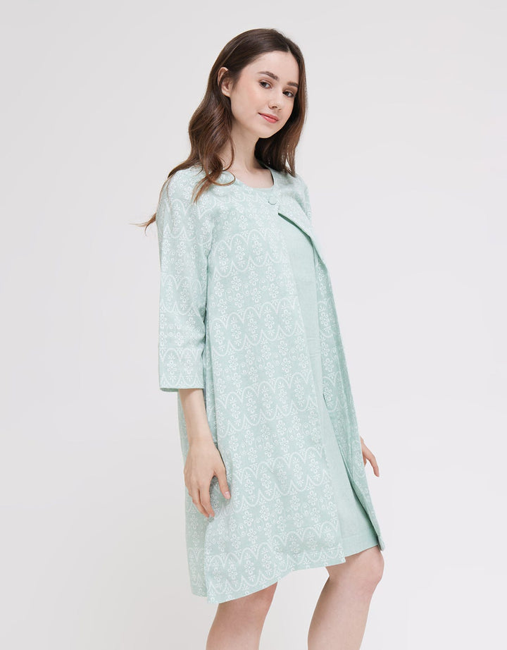 Triset Ladies Layer Motif Dress