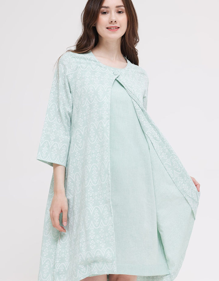 Triset Ladies Layer Motif Dress